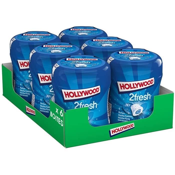Rafraichisseur D Haleine Chewing Gum Bottle Fresh Parfum Menthe Forte Sans Sucres Édulcorants