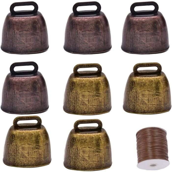 Lot De 3 Clochettes De Noël En Métal Pour Décoration D'arbre à