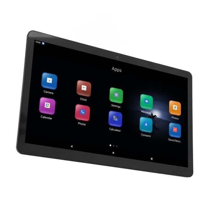 Minifinker moniteur de siège arrière de voiture Moniteur d'appui-tête de voiture pour Android 11, écran IPS 15,6 photo moniteur