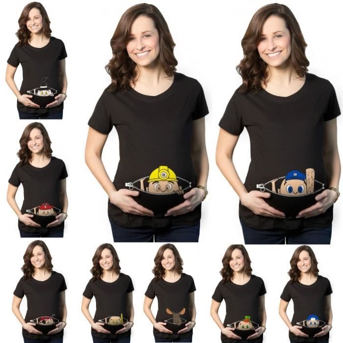 cdiscount t shirt femme enceinte