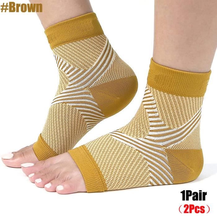 Paire De Supports D'arcade Plantaire - Soulagement De La Fasciite Et Douleur Au Pied - Taille Unique