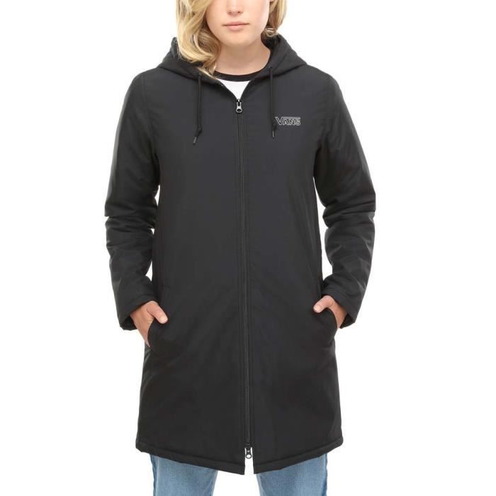 veste vans noir femme