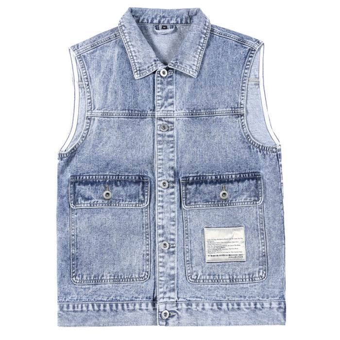 Gilet online jeans homme