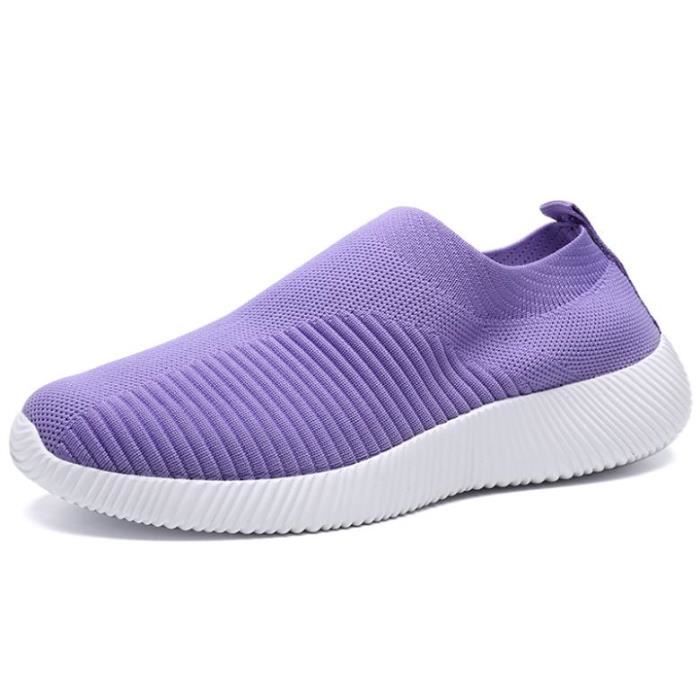 T-shirt Fille TU Violet Coton Mélangé 3-4 Ans – Manches Longues