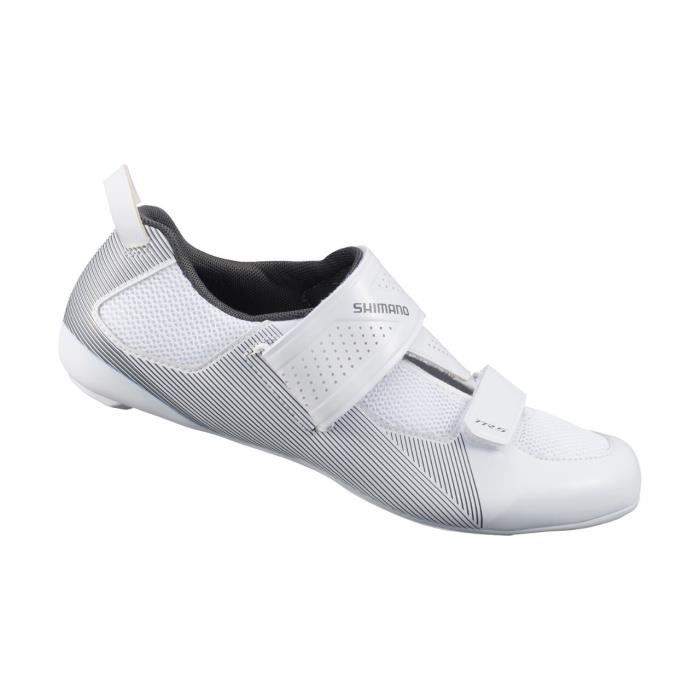 Chaussures de vélo Shimano SH-TR501 - blanc - pour homme - taille 37