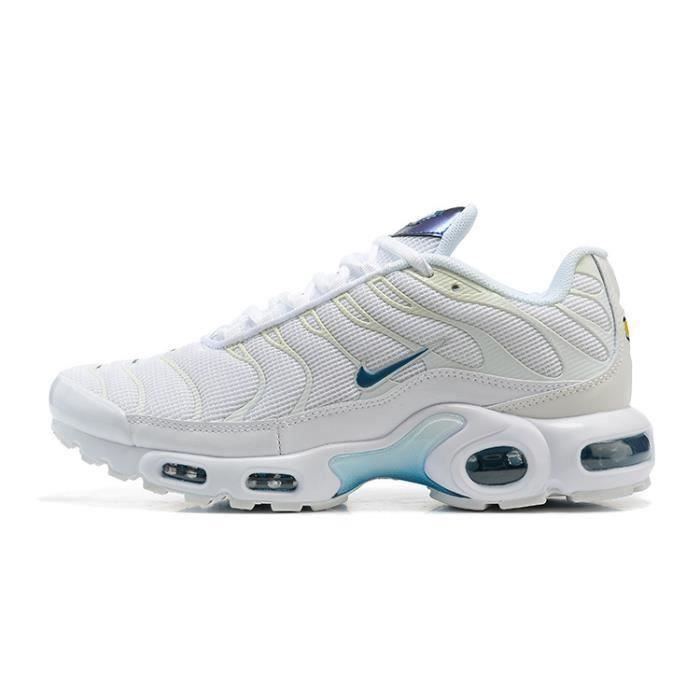 nike tuned blanche bleu