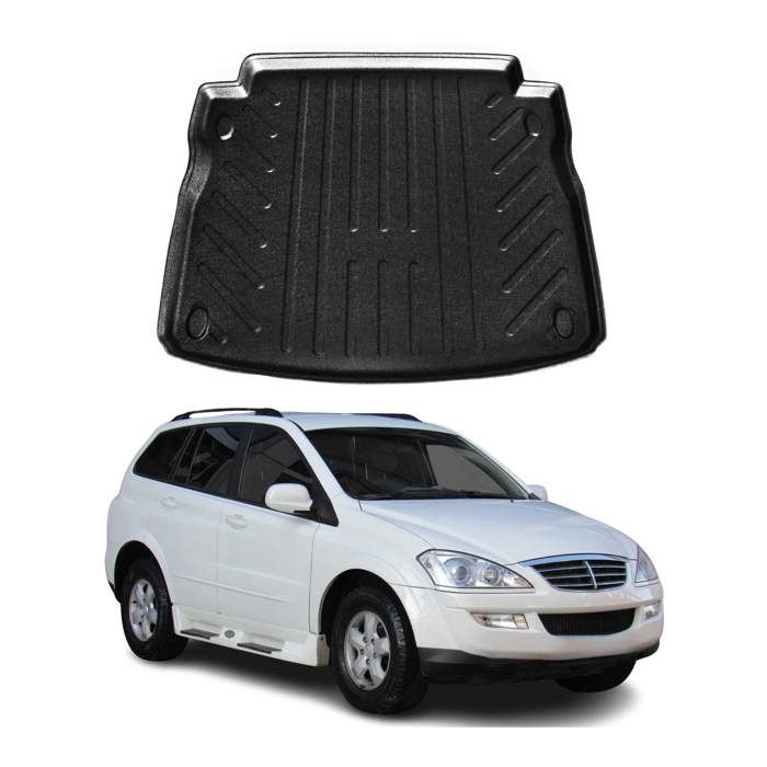 Tapis De Coffre OMAC Pour Mini Countryman I R60 2010-2016 - TPE Noir, Sur Mesure, Antidérapant, étanche
