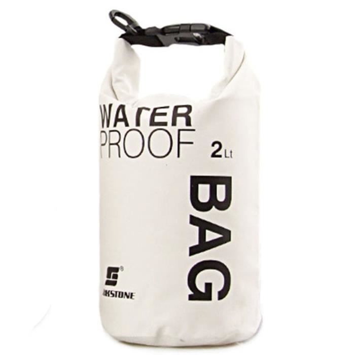 Sac etanche Sac tanche tanche 2L plong e en plein air stockage