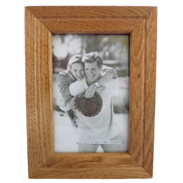 Cadre Pour Puzzle Cadre Photo FRAMO Sur Mesure 40x120cm - - Verre Acrylique Anti-reflet Bois Chêne Rustique