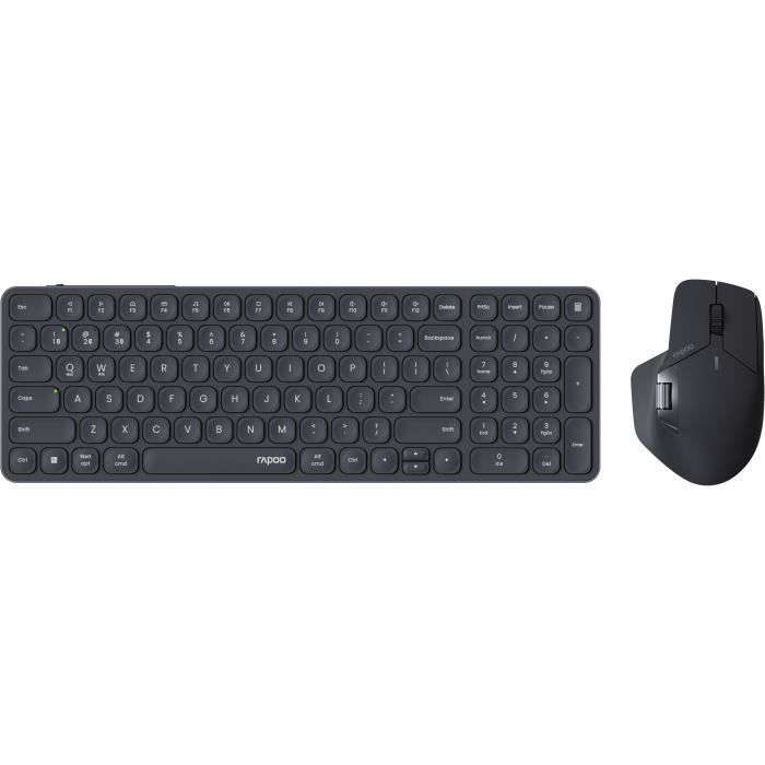 9760M Multimode Wireless Ultra-slim Combo Set - DARK GREY