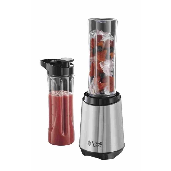 Russell Hobbs 23470-56 Blender Nomade Mixeur Electrique Mix and Go 300W, Accessoires Inclus