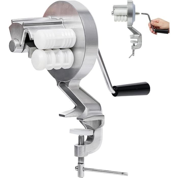 Maker Pâtes Italiennes VAVPUP Machine à Pâtes Cavatelli Manuelle - Fabricant Nouilles Italiennes Alliage Machine Pâtes Cavatelli