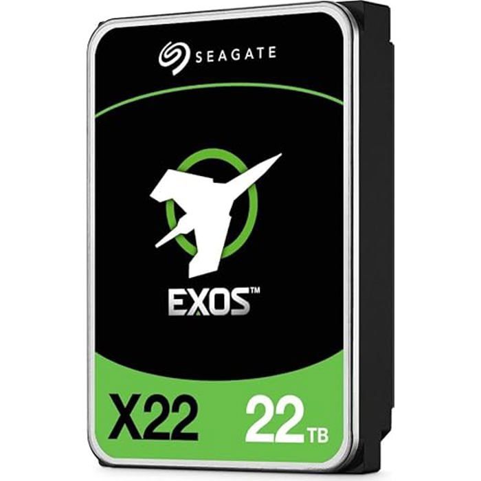 Seagate Exos X22 ST22000NM000E – hard drive – 22 TB – SAS 12Gb/s