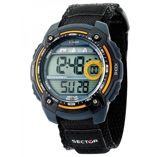 Montre - Sector - Expander R3251272415 - Chronographe - Analogique - Noir Sport Montre - Sector - Expander R3251272415 - Chronographe - Analogique - Noir Sport