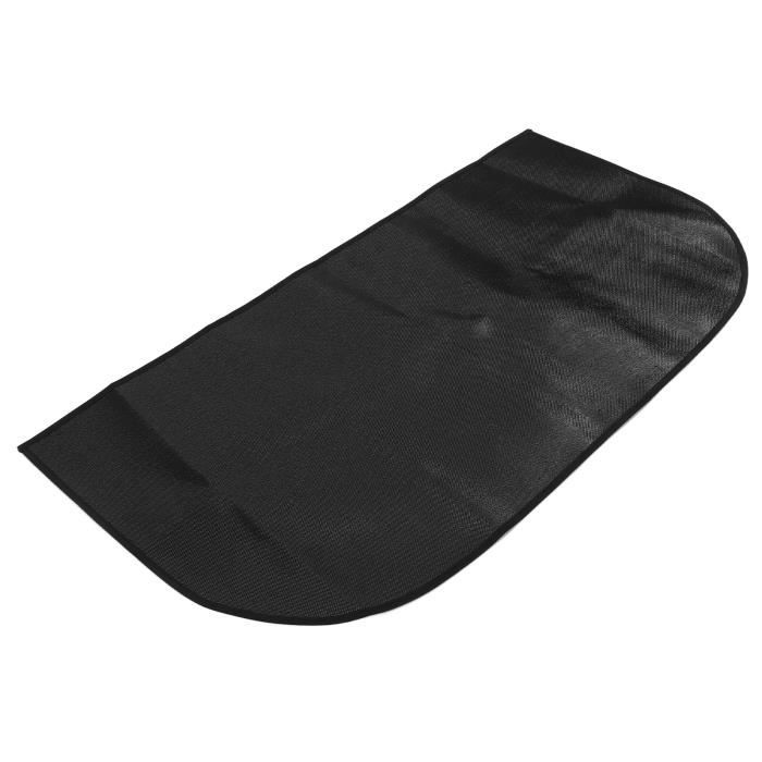 Tapis De Cheminée Ignifuge Semi-circulaire 99x63 Cm – Antidérapant, Résiste à 1832°F, Facile à Nettoyer