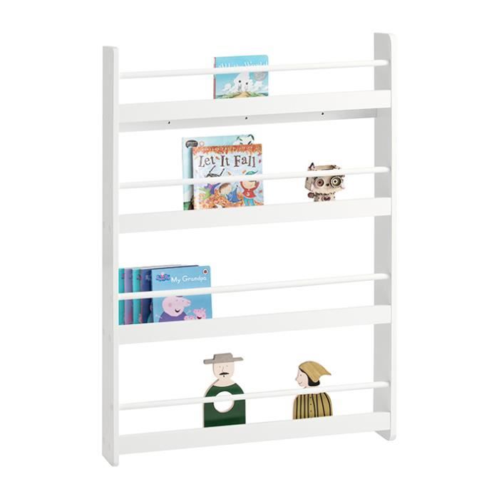 Sobuy Kmb08 W Bibliotheque Murale Etagere A Livres Enfants Etagere De Rangement Avec 4 Etages Cdiscount Maison Sobuy Kmb08 W Bibliotheque Murale Etagere A Livres Enfants Etagere De Rangement Avec 4 Etages Cdiscount Maison