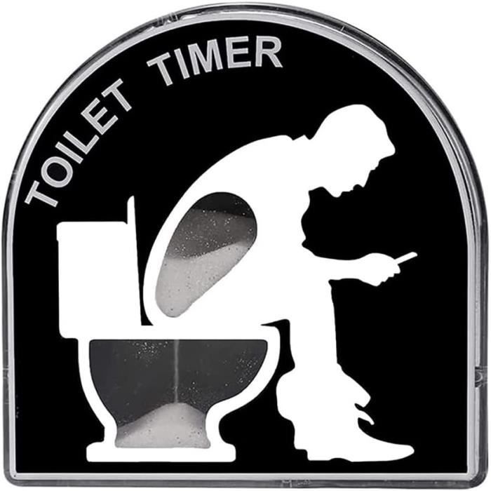 Lufeis Sablier Toilette 5 Minutes Minuteur Minuterie Drôle Nouveauté Outil  - Cdiscount Maison