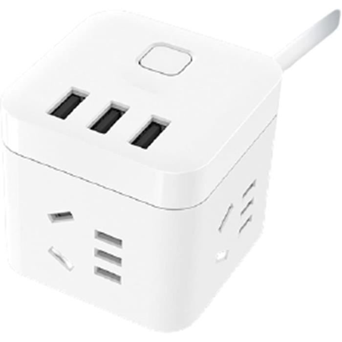 Mini Multiprise Multiprises Mini Prise Multifonction Carrée Avec Prise Intelligente De ...