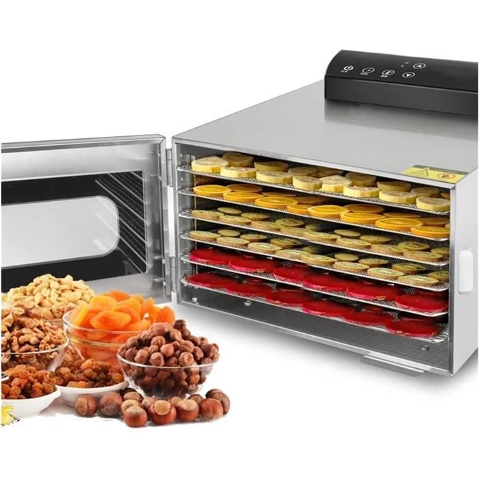 Déshydratation 5 Plateaux Inox Déshydrateur Alimentaire Déshydratation 5 Plateaux Inox Déshydrateur Alimentaire
