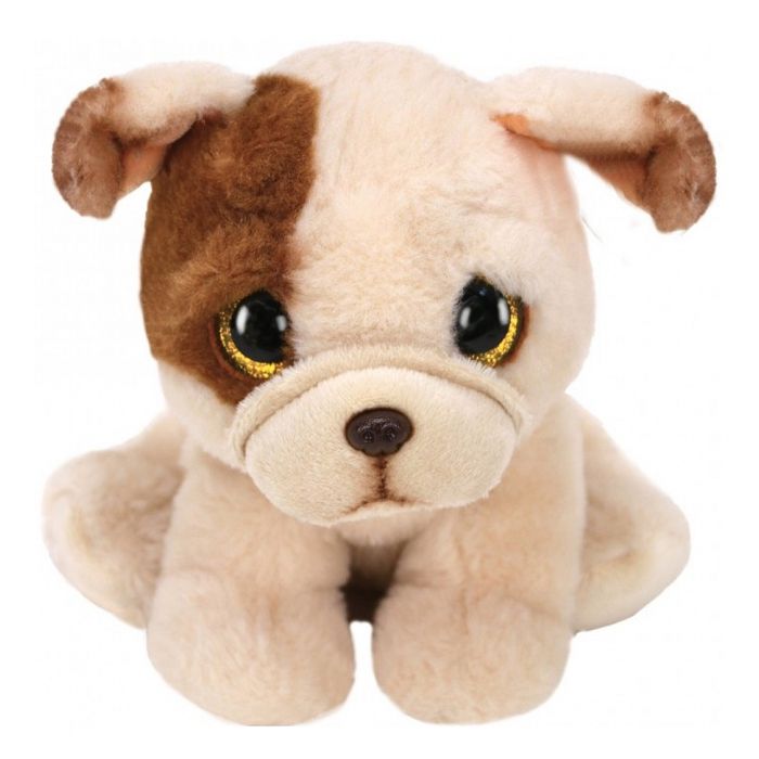 Peluche Ty Beanie Babies Chien Bulldog Houghie 15 cm Cdiscount