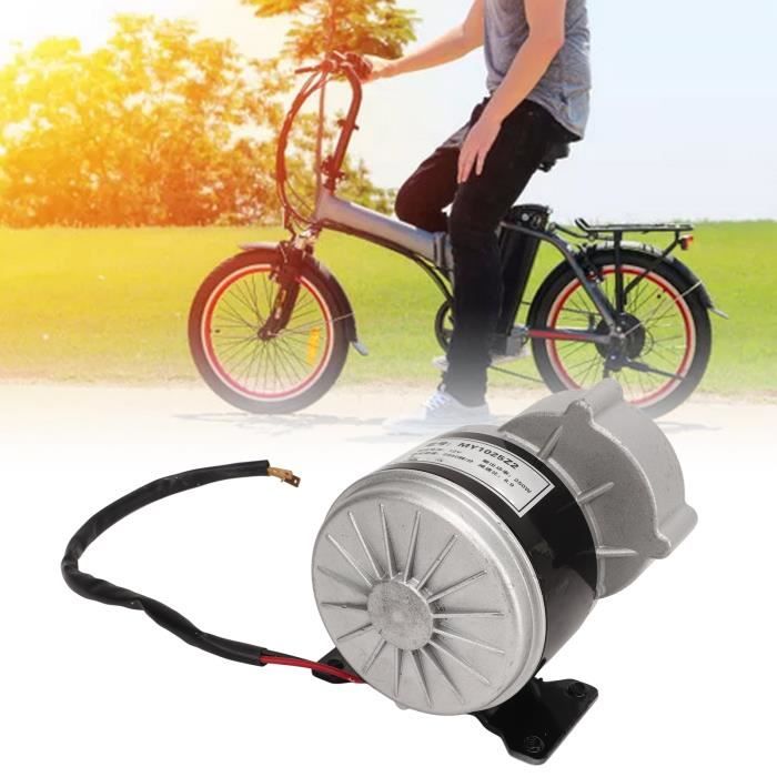 VGEBY Kit de conversion moteur pour vélo électrique 12V 250W avec contrôleur de vitesse à bouton 12V 500W et interrupteur de marche