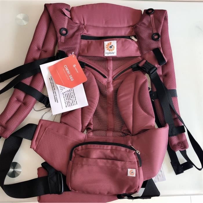 Ergobaby Porte Bebe Flip Ergo 4 En 1 Rouge Cdiscount Puericulture Eveil Bebe