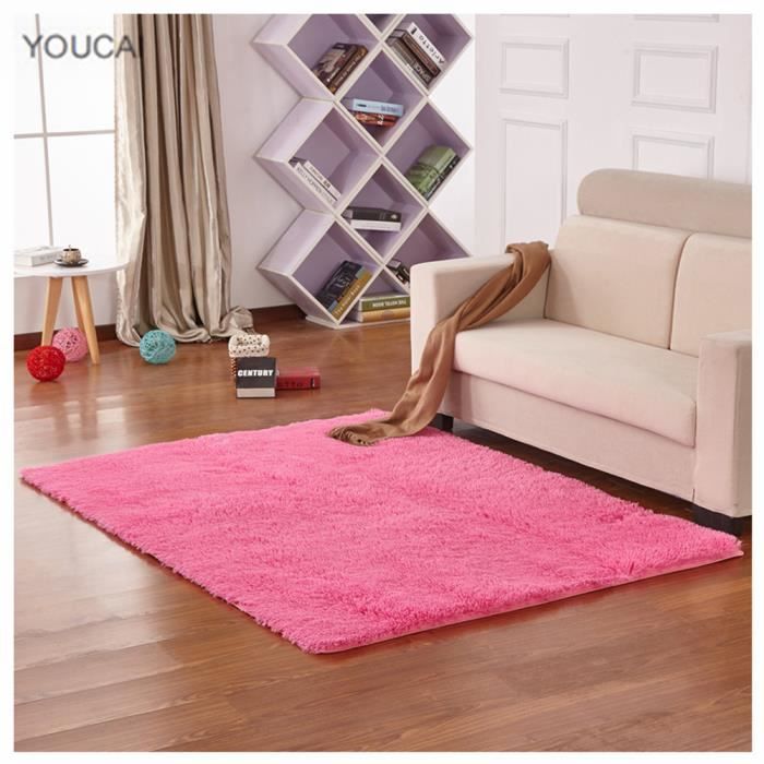 Tapis Salon/chambre 225x270 Cm Blanc - Poils Courts, Moelleux, Antidérapant, Hypoallergénique
