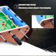 Jeu de table de football DRFEIFY - Tables de Baby-foot en bois à 6 barres - Blanc - Mixte - A partir de 5 ans-1