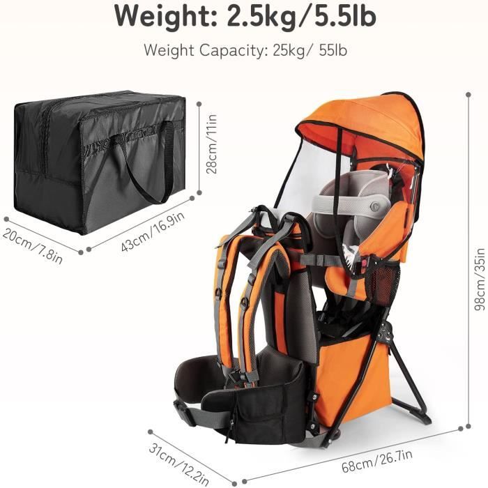 Porte bebe 2025 randonnee cdiscount