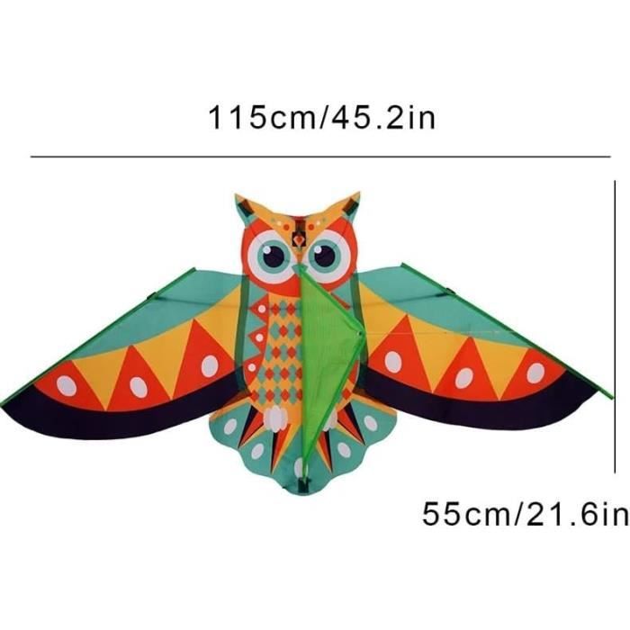 Cerf-volant pour enfants et adultes, facile à voler et à assembler, idée cadeau pour la plage, grand cerf-volant pour enfants de 4 à 8 ans, parfait pour Pâques, idée de cadeau d'anniversaire