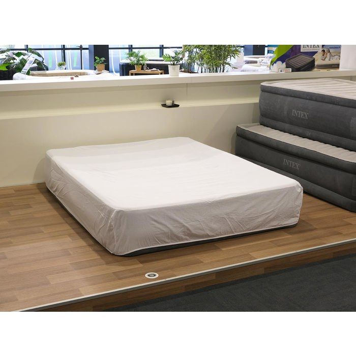 8 Pièces Attaches Drap Housse StyBtt - Bloque Drap Avec Fixateurs Angle Couette Blanc