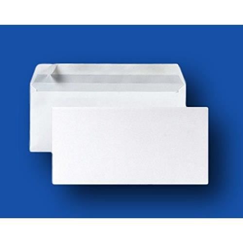 Enveloppe avec fenêtre Format DL Blanc - Lot de …