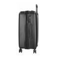 Movom Coffre à bagages en bois noir -38,5x55x20cm / 49x70x28cm-2