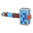 Nerf Minecraft - HASBRO - Marteau lance-fléchettes Stormlander - Capacité 3 fléchettes-2