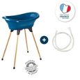 THERMOBABY Kit de bain VASCO : Baignoire + pieds + tuyau de vidange - Bleu océan-2