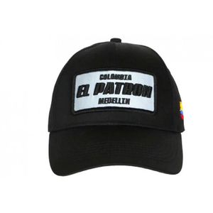 Casquette El Patron Plata O Plamo Orange - Strass Et Double écusson