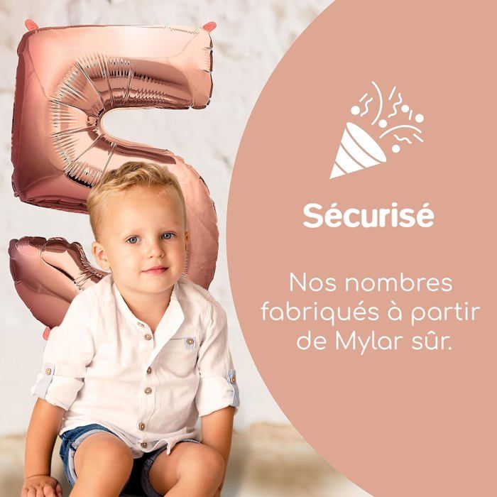 Couronne D'anniversaire Pour Fille De 5 Ans - Avec Chiffres Paillettes Et Fleurs, Bandeau élastique - Décoration Fête Princesse, Séance Photo