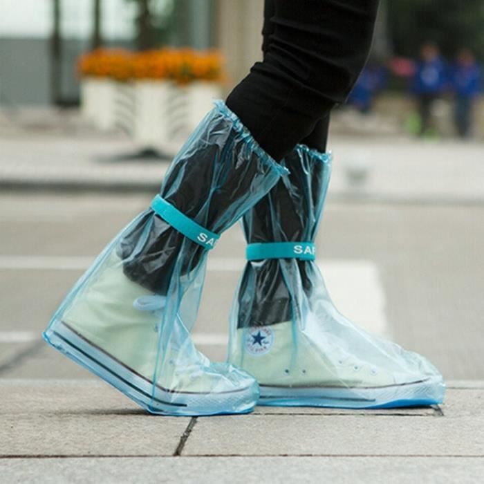 Blanc L - Couvre-chaussures de moto imperméables et réutilisables, Bottes  de pluie et de neige, Couvre-bottes - Cdiscount