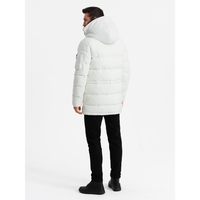 DIDRIKSONS Storm System Parka Boréale Homme Imperméable Blanc XL - Idéal Pour L'Outdoor