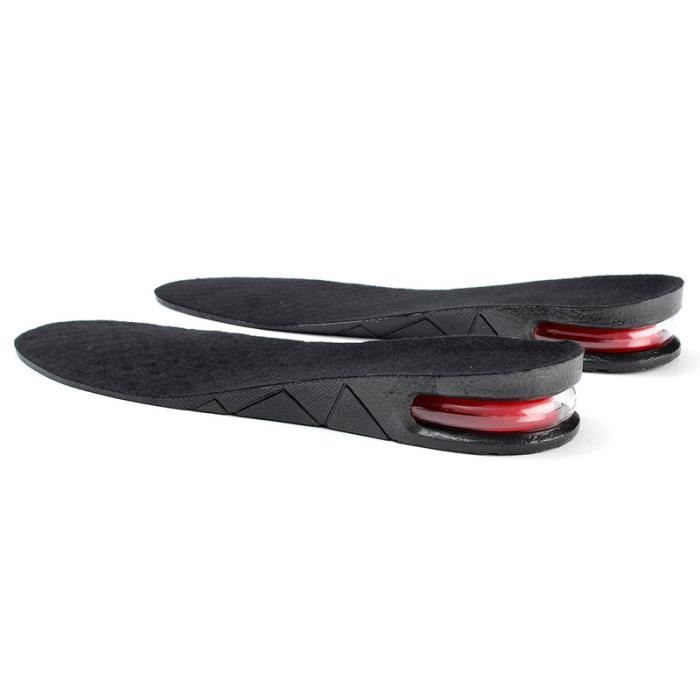 TEMPSA 2Paire Semelle Grandissante 9cm Talonnette Interieure Augmentation d Hauteur Coussin d air Cdiscount