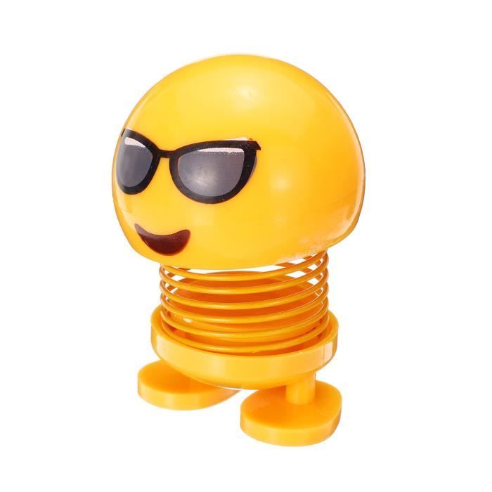 Jouets Rebondissants Lumineux - Lot De 16 Emojis - Sautent Et Clignotent - Cadeau Fête Enfant