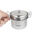 Pot à vapeur Playtoy, cuiseur à vapeur compact, ustensiles de cuisine jouets pour produits de cuisine jouets fournitures de-3