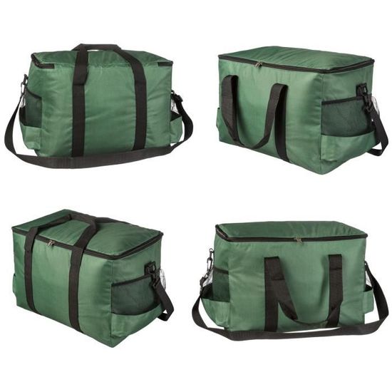 Sac Isotherme Pliable Pour Bouteille De Vin/pique-nique - Léger, étanche, Bandoulière Réglable (capacité 2,7L) - 5