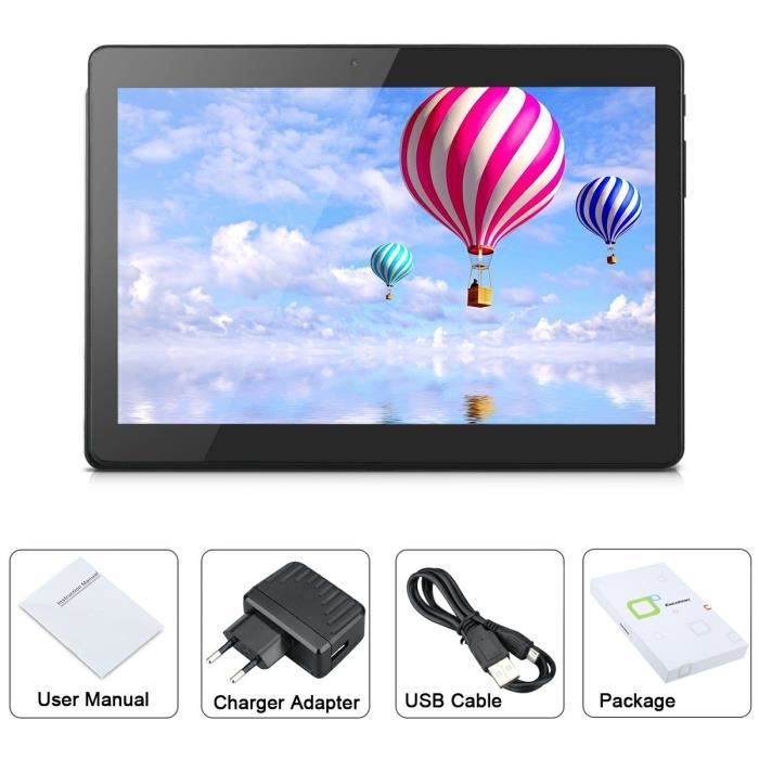 Tablette Tactile Excelvan M10K6 10.1Pouces 1280*8003