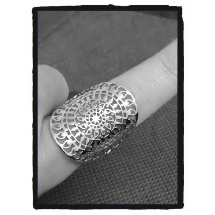 Bague En Argent 925/1000 Ajustable Avec Pierres Naturelles Multicolores - Taille 57 - NEUVE Avec étiquettes