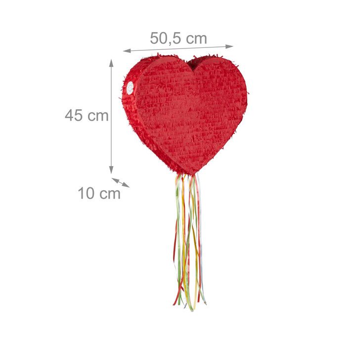 Pinata Dinosaure T-Rex Rouge – 37x64 Cm, Idéale Anniversaire Enfants Et Fêtes