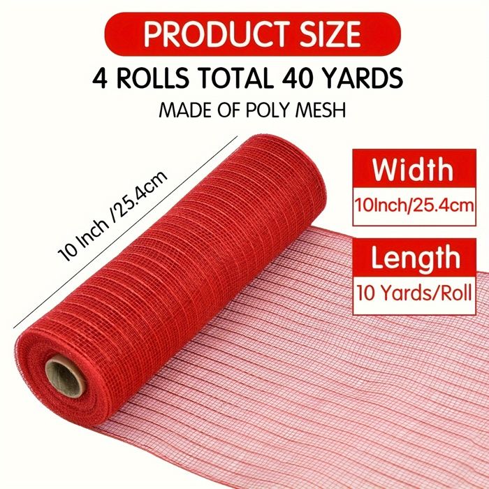 Filet D'emballage Pour Sapin De Noël - 550mm X 300m - Polypropylène Résistant