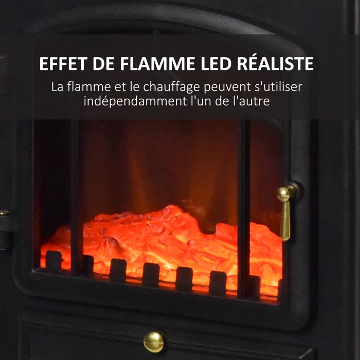 Meuble TV avec Éclairage Décoratif, Effet Flamme Électrique (sans fonction Chauffage), Design Meuble TV avec Éclairage Décoratif, Effet Flamme Électrique (sans fonction Chauffage), Design