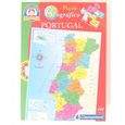 Puzzle du Portugal - CLEMENTONI - 104 pièces - Voyage et cartes - Enfant - Multicolore-0