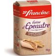 FRANCINE - Farine Epeautre 1Kg - Lot De 4-0